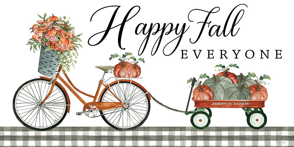 Happy Fall Everyone art print by Cindy Jacobs for $57.95 CAD