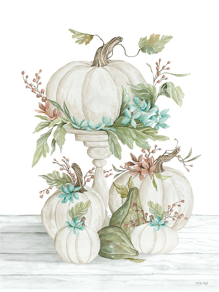 Pretty Pumpkins art print by Cindy Jacobs for $57.95 CAD