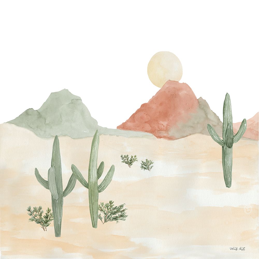 Desert Sun I art print by Cindy Jacobs for $57.95 CAD