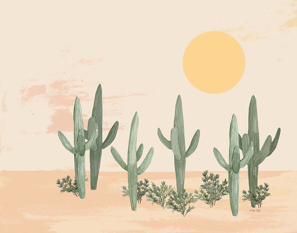 Desert Sun II art print by Cindy Jacobs for $57.95 CAD