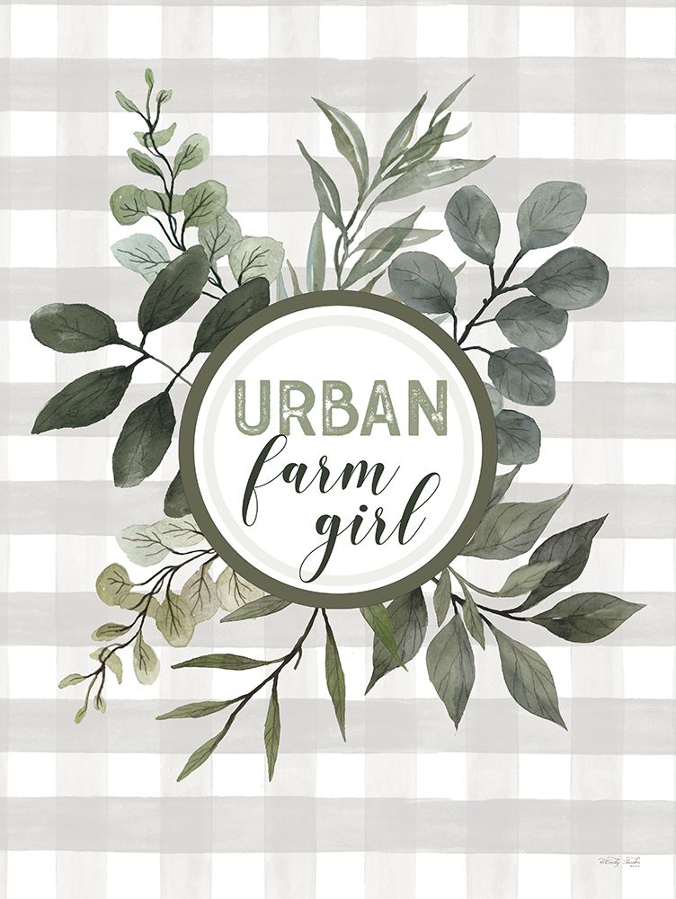 Urban Farm Girl art print by Cindy Jacobs for $57.95 CAD