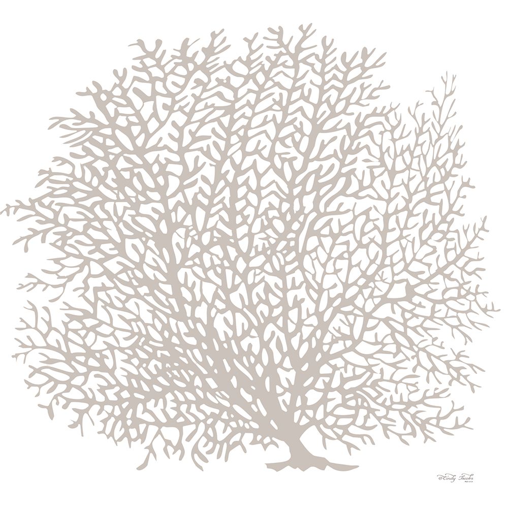 Gray Coral I     art print by Cindy Jacobs for $57.95 CAD