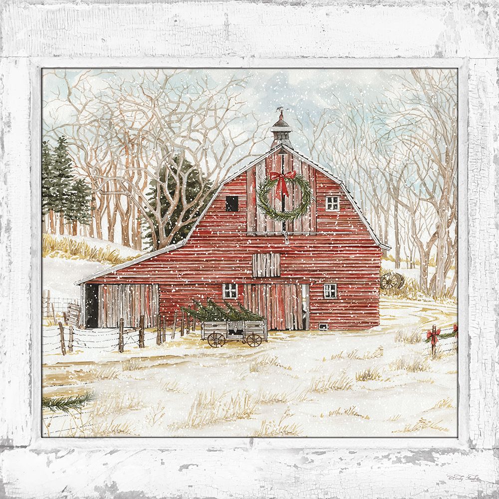 Winter Window II art print by Cindy Jacobs for $57.95 CAD