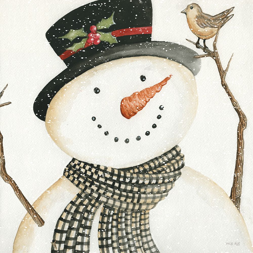 Mr. Frosty art print by Cindy Jacobs for $57.95 CAD