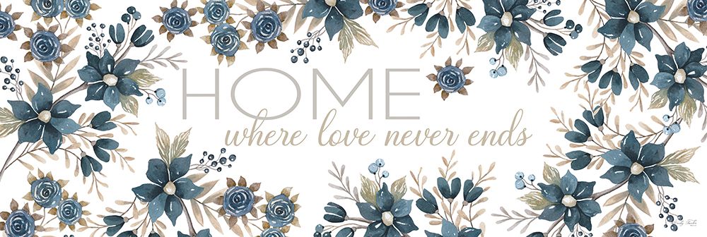 HOME - Where Love Never Ends art print by Cindy Jacobs for $57.95 CAD