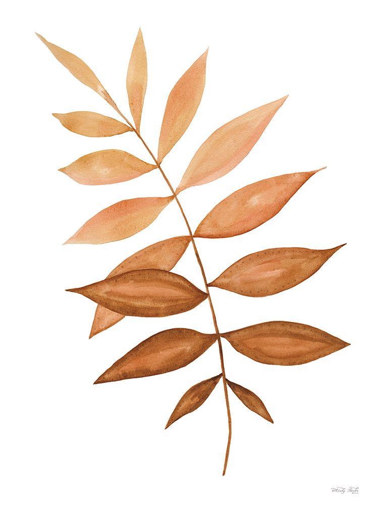 Fall Leaf Stem II art print by Cindy Jacobs for $57.95 CAD