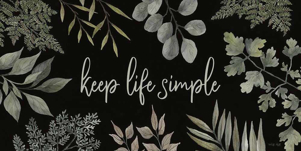 Keep Life Simple art print by Cindy Jacobs for $57.95 CAD