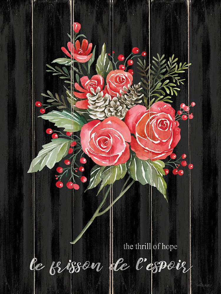 Thrill of Hope Floral art print by Cindy Jacobs for $57.95 CAD