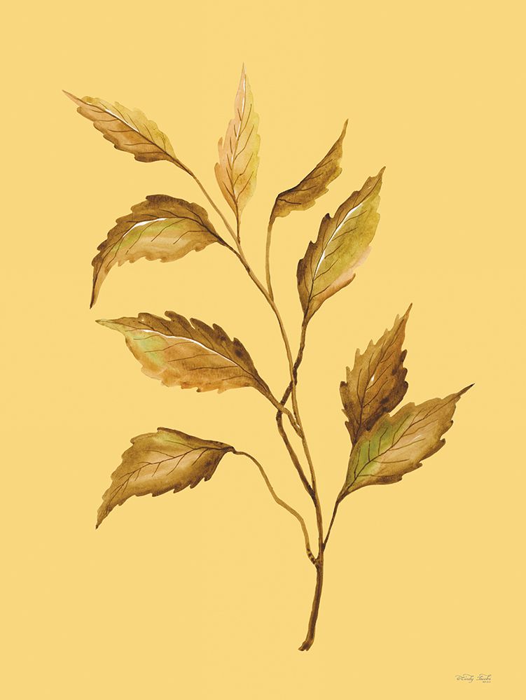 Golden Leaves art print by Cindy Jacobs for $57.95 CAD
