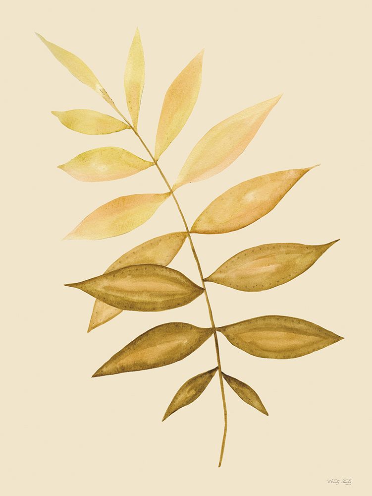 Golden Fern art print by Cindy Jacobs for $57.95 CAD