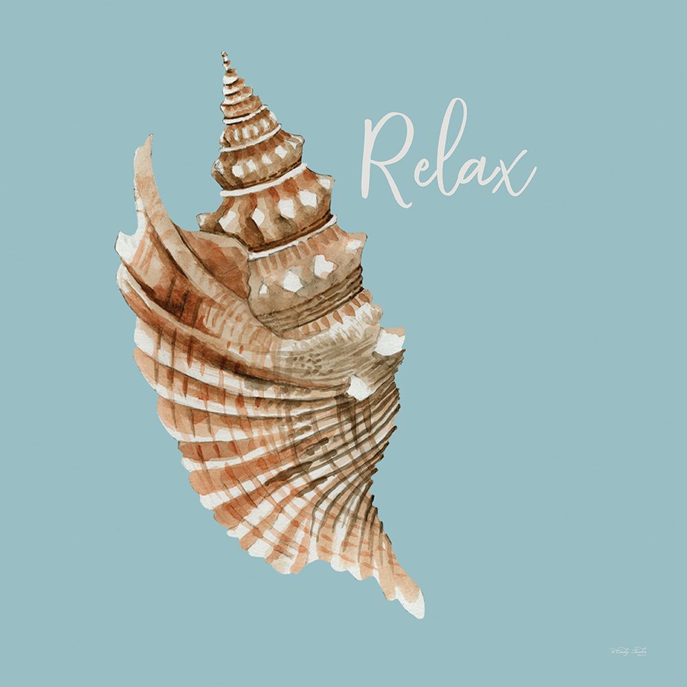 Relax Seashell art print by Cindy Jacobs for $57.95 CAD