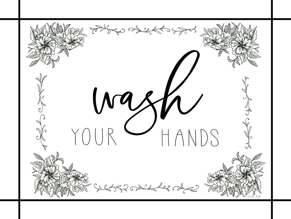 Wash Your Hands art print by Cindy Jacobs for $57.95 CAD