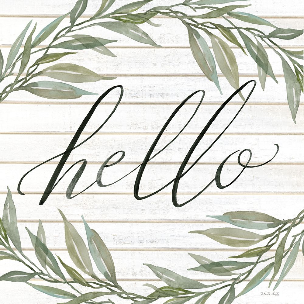 Hello art print by Cindy Jacobs for $57.95 CAD
