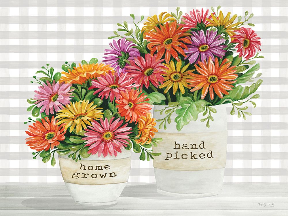 Home Grown and Hand Picked art print by Cindy Jacobs for $57.95 CAD