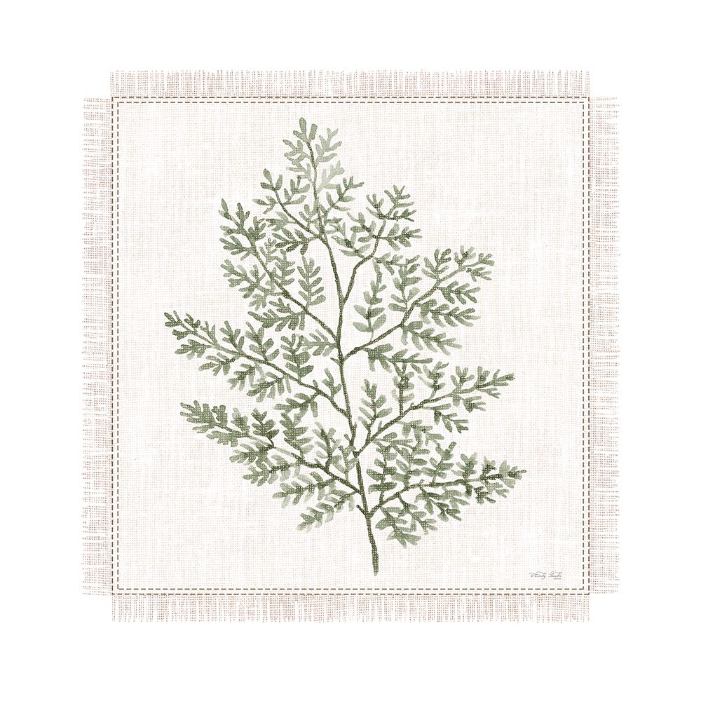 Embroidered Leaves IV art print by Cindy Jacobs for $57.95 CAD