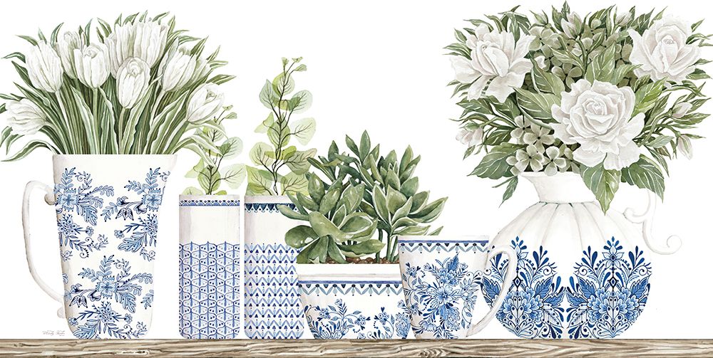Chinoiserie Shelf II art print by Cindy Jacobs for $57.95 CAD