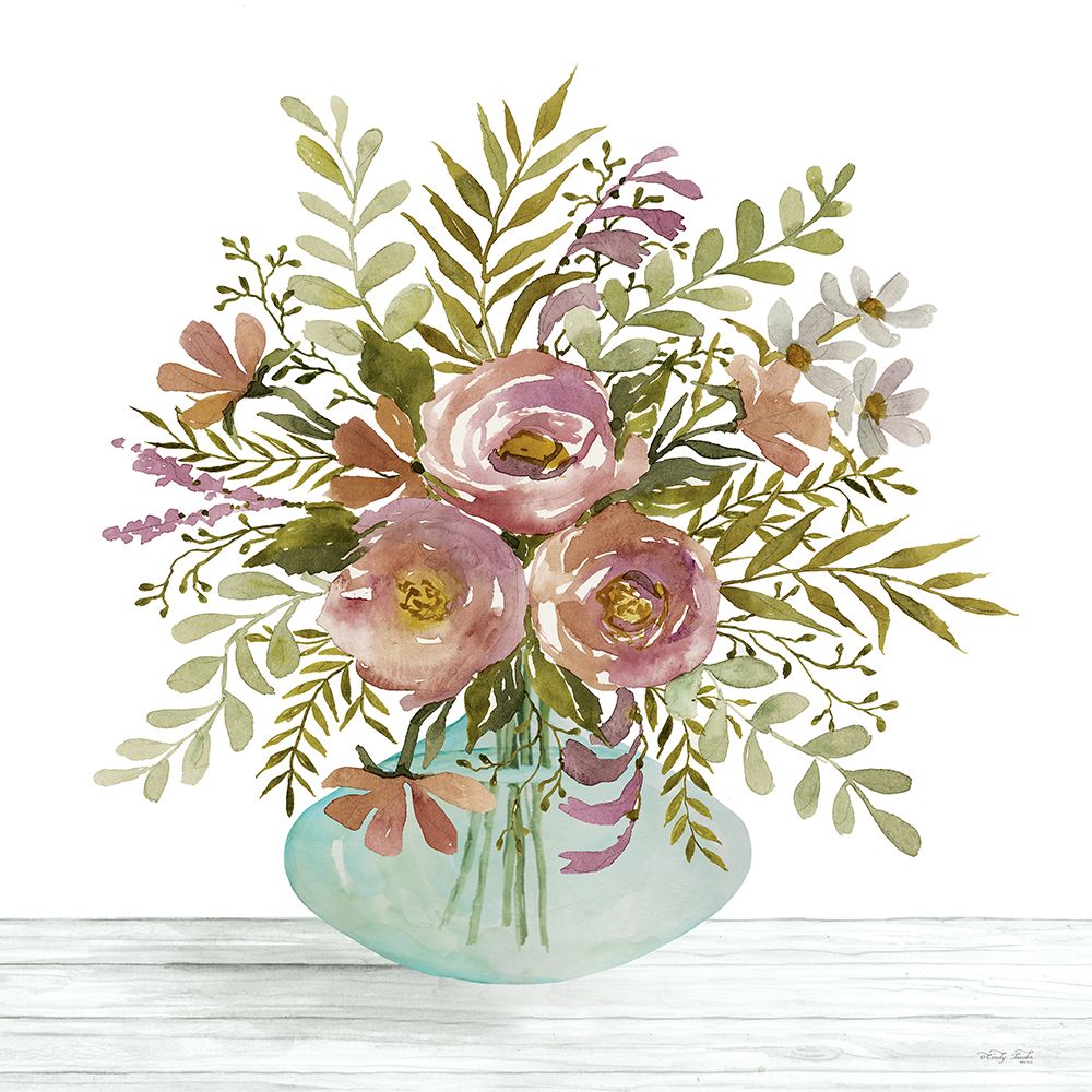 Whimsy Floral II art print by Cindy Jacobs for $57.95 CAD