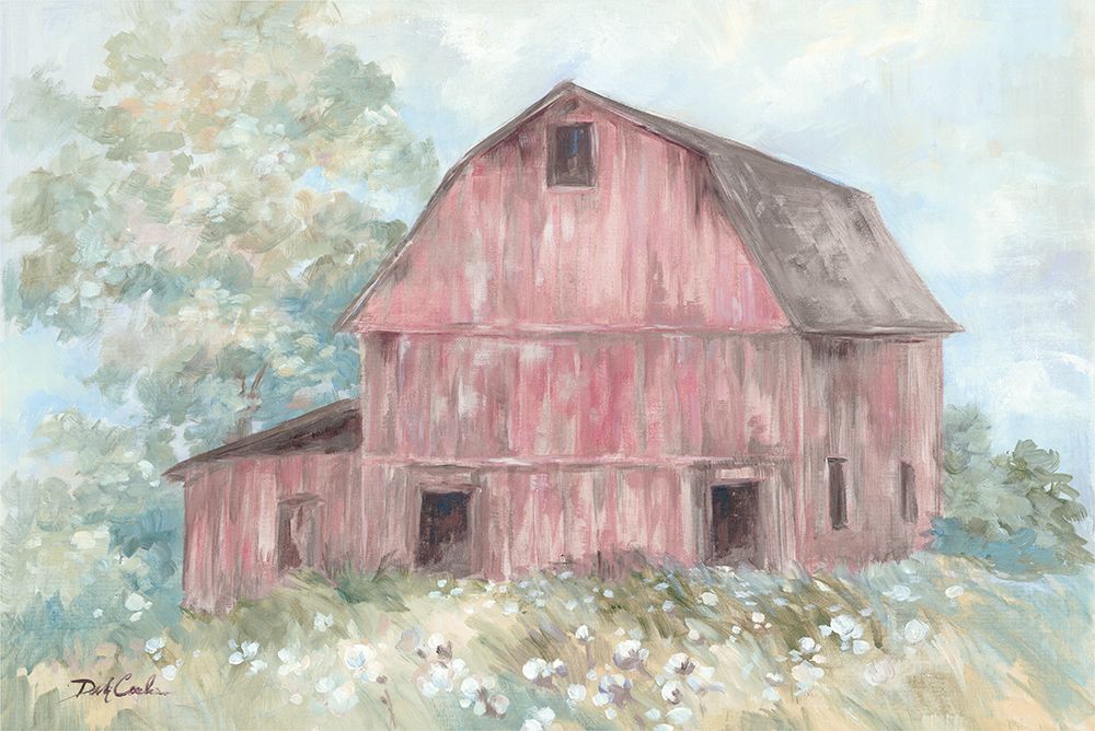 Red Barn art print by Debi Coules for $57.95 CAD