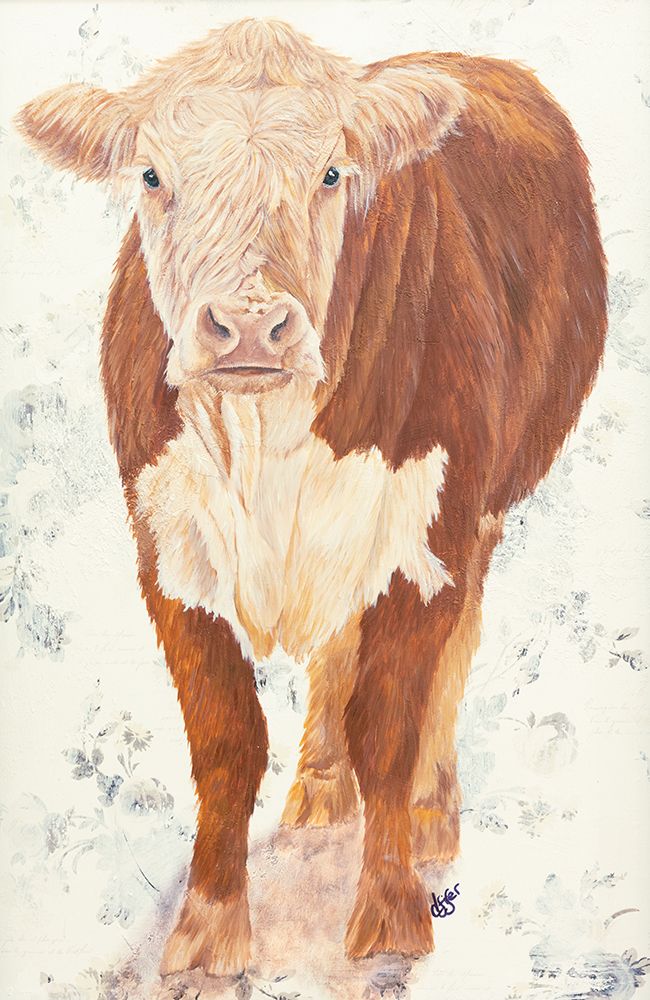 Mollie Moo art print by Diane Fifer for $57.95 CAD