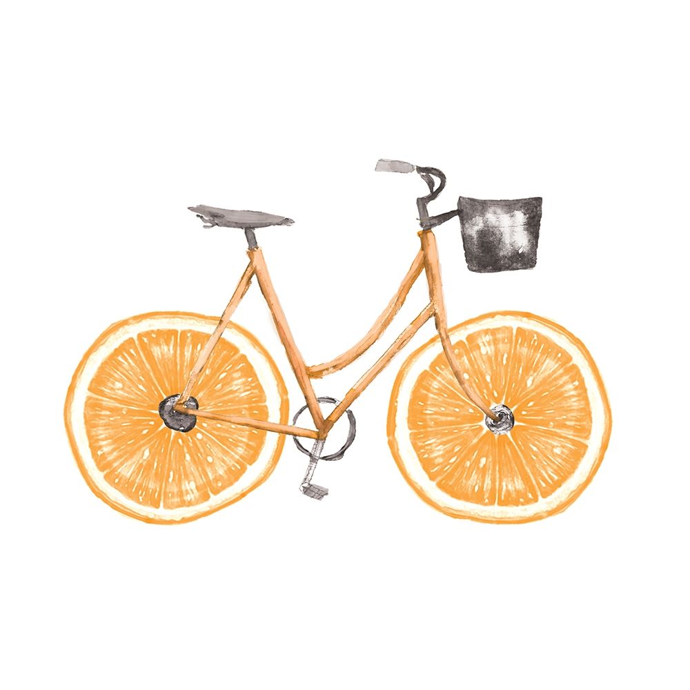 Orange Bike art print by Dogwood Portfolio for $57.95 CAD