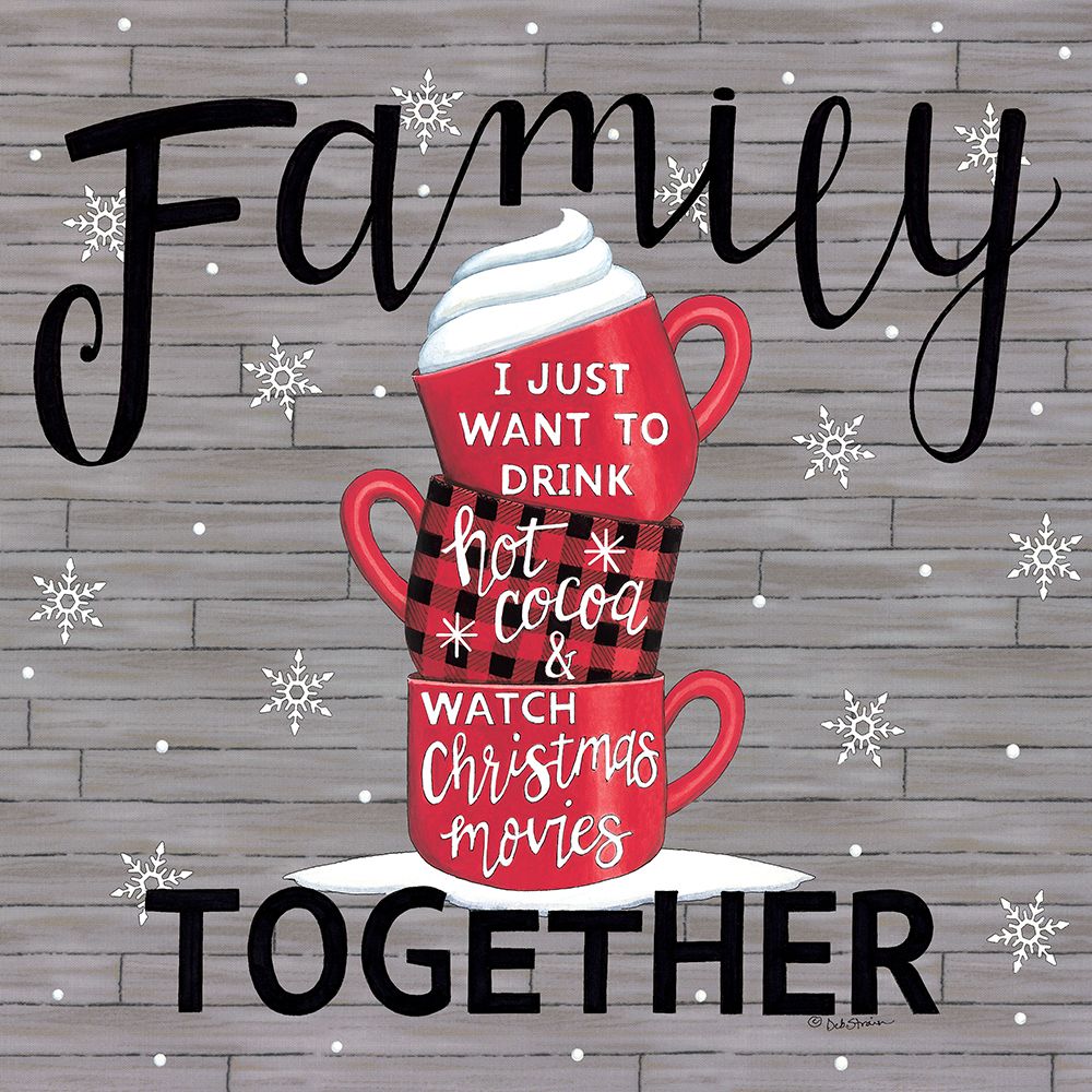 Family Together art print by Deb Strain for $57.95 CAD