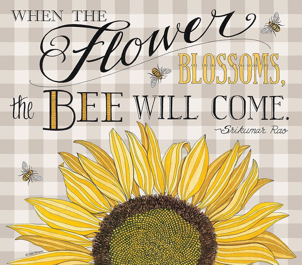 When the Flower Blossoms art print by Deb Strain for $57.95 CAD