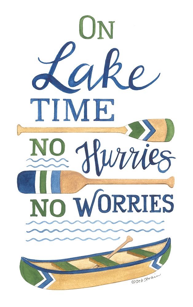 No Worries art print by Deb Strain for $57.95 CAD
