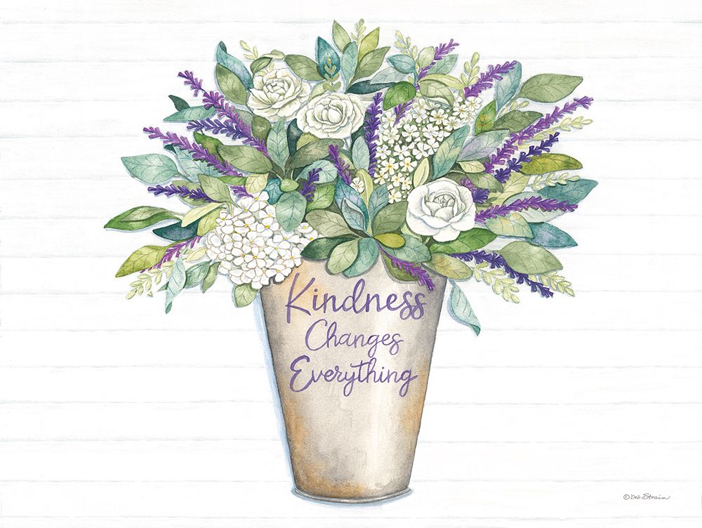 Kindness Changes Everything art print by Deb Strain for $57.95 CAD