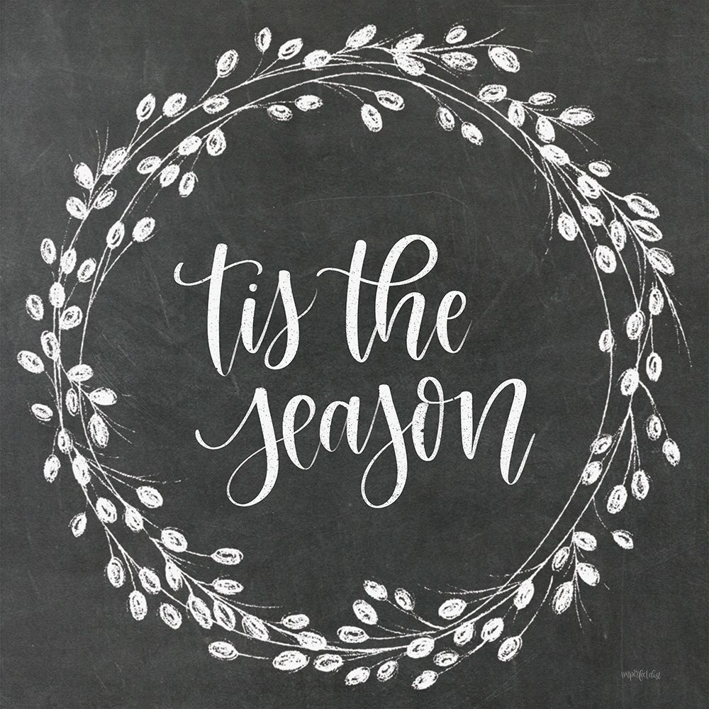 Tis the Season Wreath art print by Imperfect Dust for $57.95 CAD