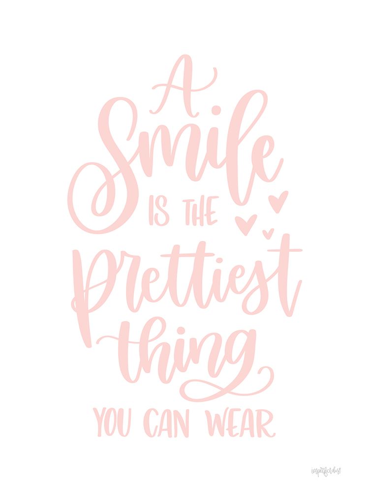 A Smile art print by Imperfect Dust for $57.95 CAD