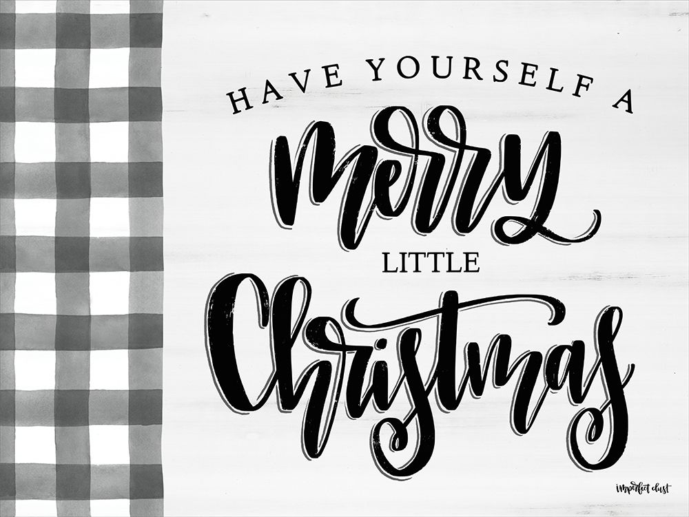 Have Yourself a Merry Little Christmas   art print by Imperfect Dust for $57.95 CAD