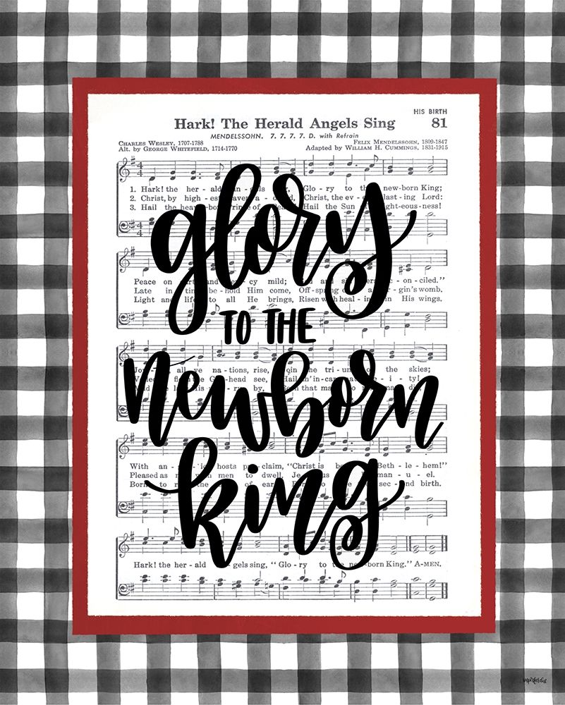 Glory to the Newborn King     art print by Imperfect Dust for $57.95 CAD