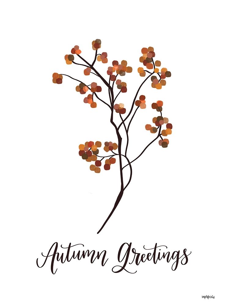 Autumn Greetings   art print by Imperfect Dust for $57.95 CAD