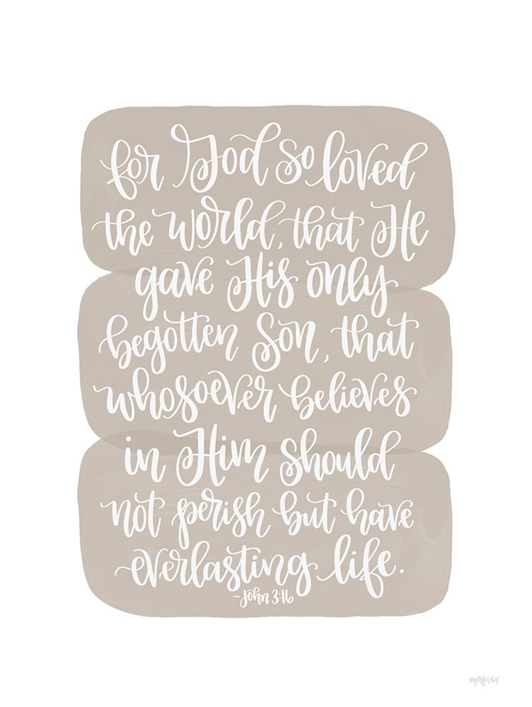 God So Loved The World art print by Imperfect Dust for $57.95 CAD