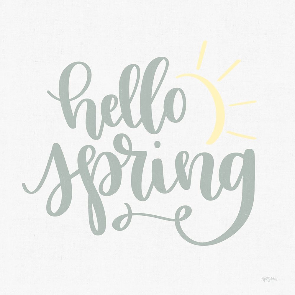 Hello Spring art print by Imperfect Dust for $57.95 CAD