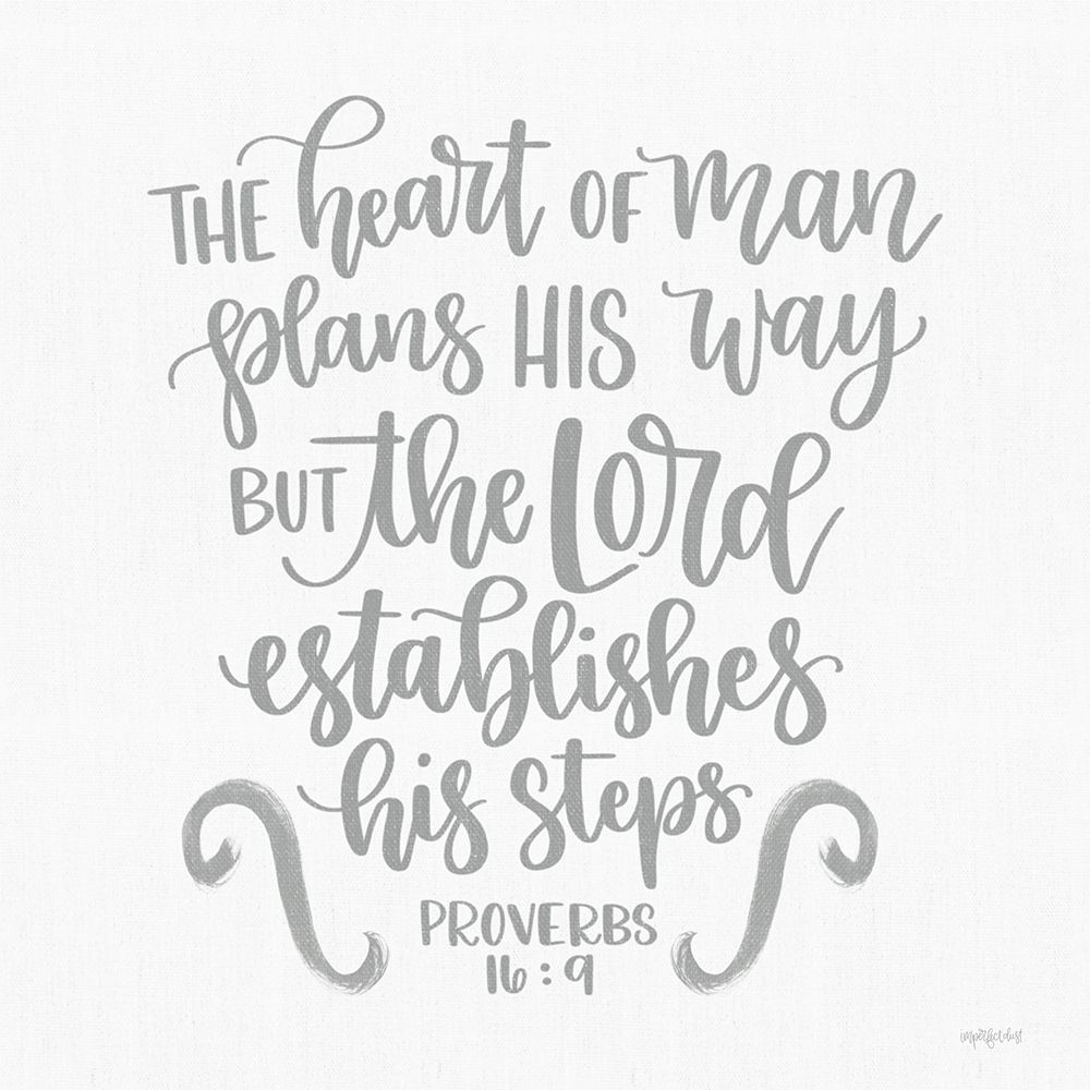 The Lord Establishes His Steps art print by Imperfect Dust for $57.95 CAD