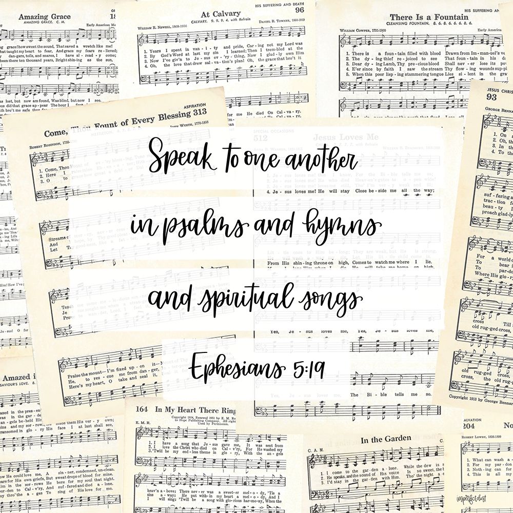 Psalms and Hymns art print by Imperfect Dust for $57.95 CAD