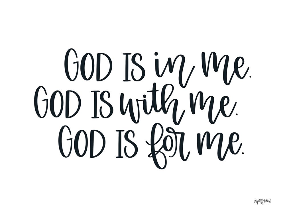 God Isâ€¦ art print by Imperfect Dust for $57.95 CAD
