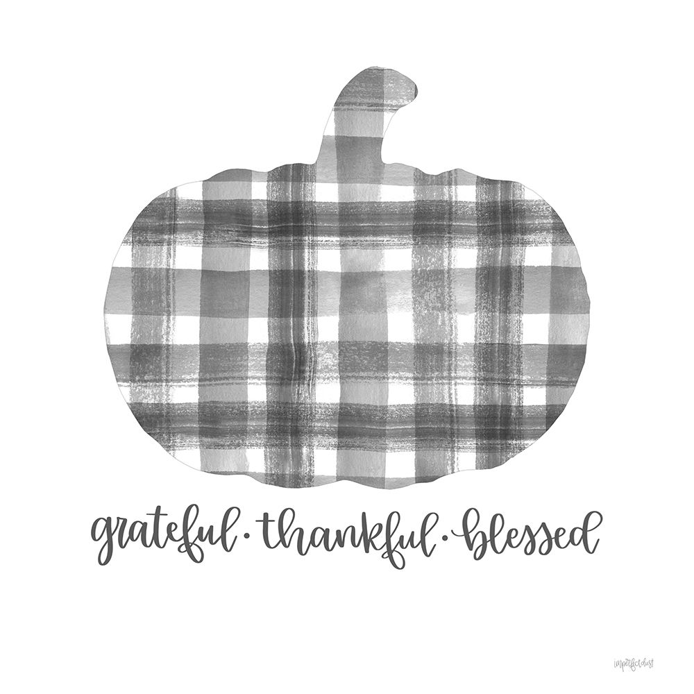 Grateful-Thankful-Blessed art print by Imperfect Dust for $57.95 CAD