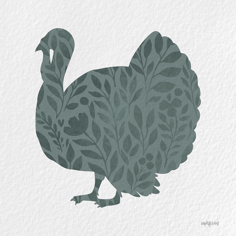 Floral Turkey art print by Imperfect Dust for $57.95 CAD