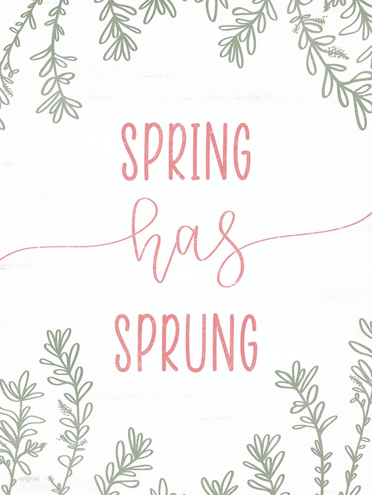 Spring has Sprung art print by Imperfect Dust for $57.95 CAD