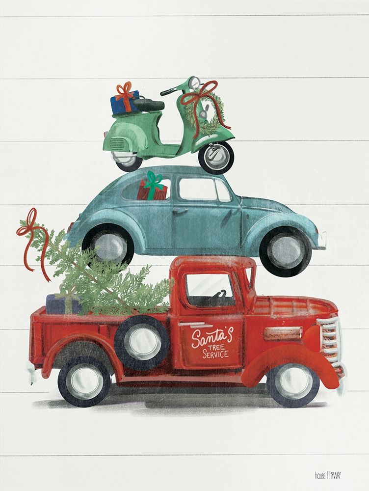Holiday Travels   art print by House Fenway for $57.95 CAD
