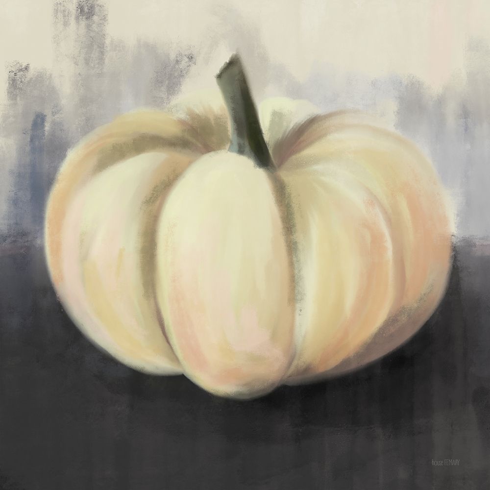 White Rustic Pumpkin art print by House Fenway for $57.95 CAD