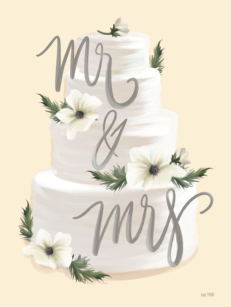 To the Mr. and Mrs. art print by House Fenway for $57.95 CAD