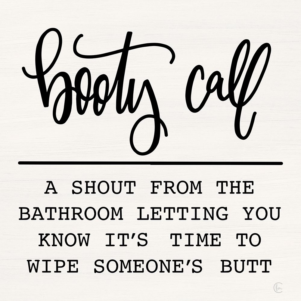 Booty Call art print by Fearfully Made Creations for $57.95 CAD