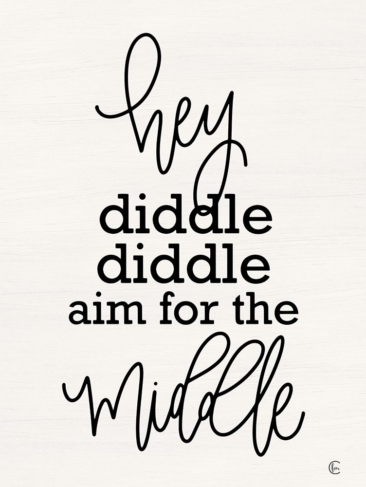 Aim for the Middle art print by Fearfully Made Creations for $57.95 CAD