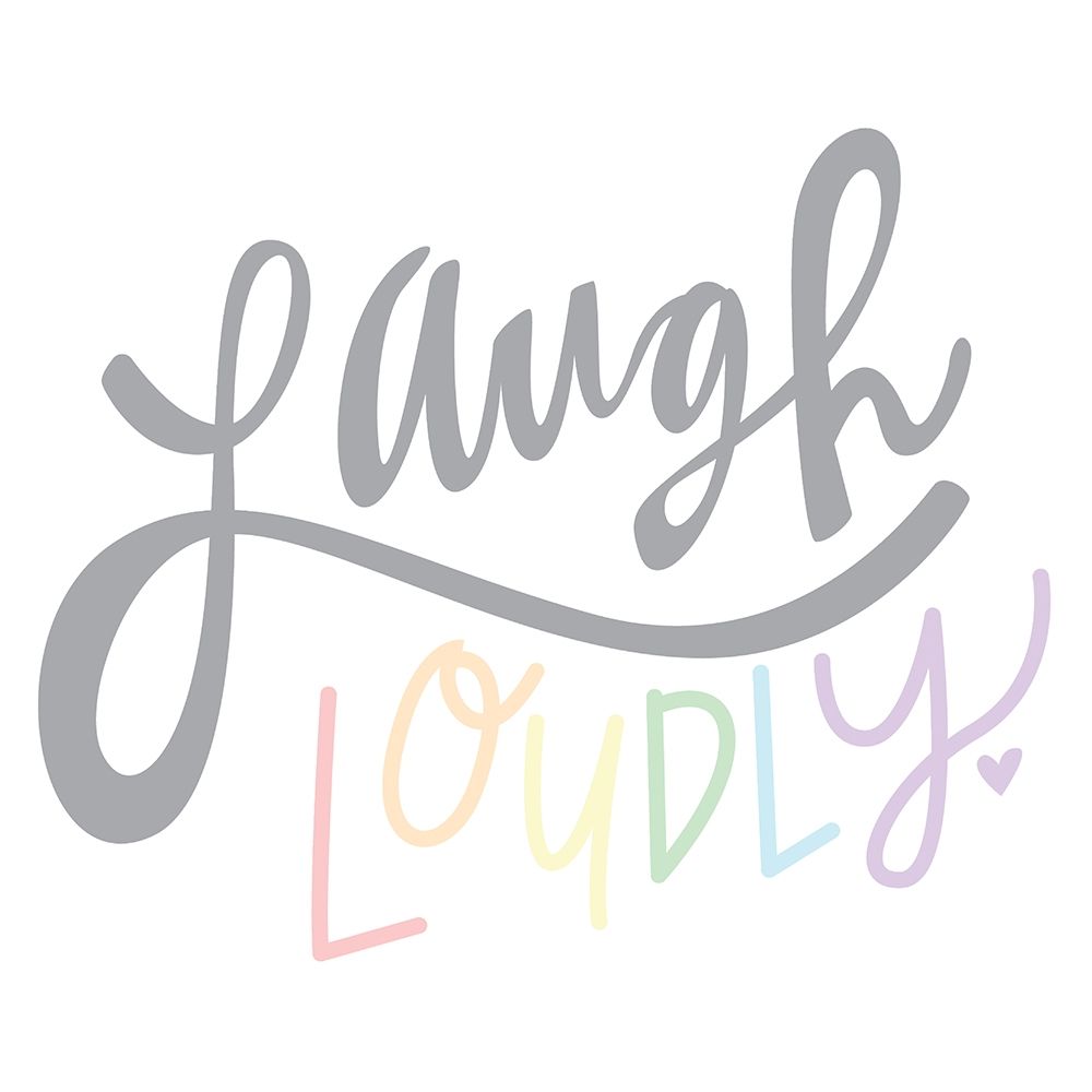 Laugh Loudly  art print by Erin Barrett for $57.95 CAD