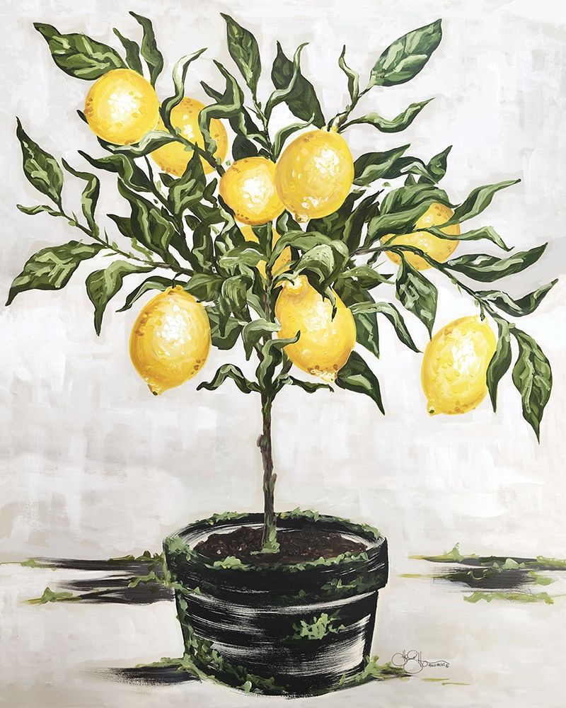Lemon Tree art print by Hollihocks Art for $57.95 CAD