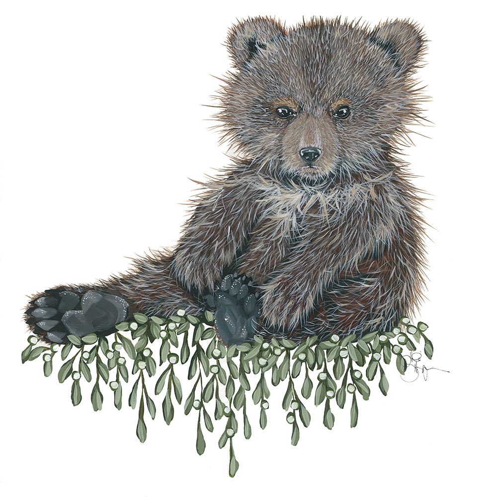 Baby Bear art print by Hollihocks Art for $57.95 CAD