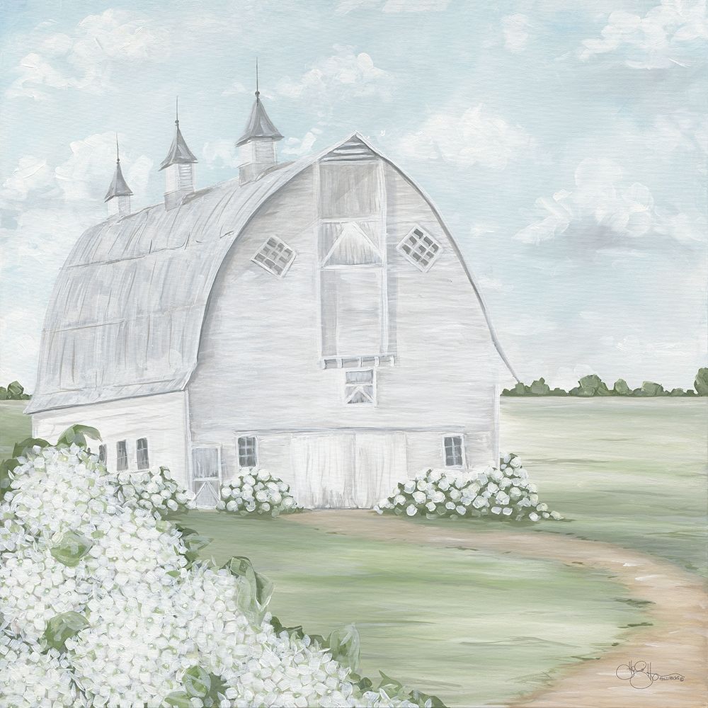 Mustardseed Barn art print by Hollihocks Art for $57.95 CAD